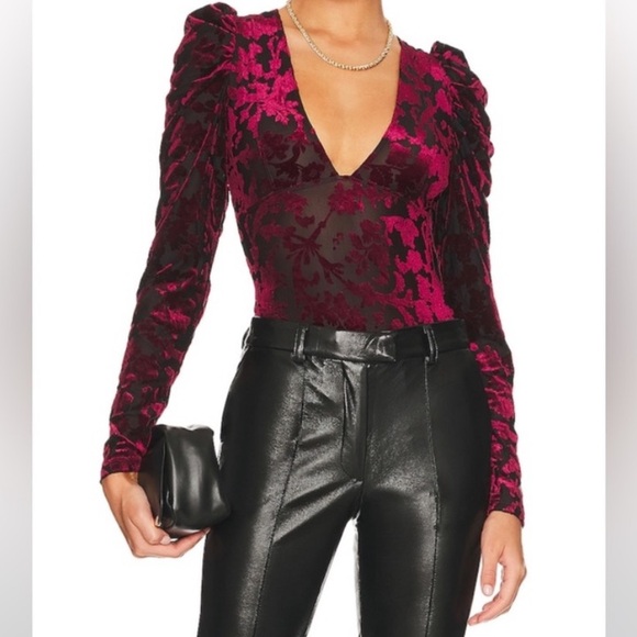 Free People Magic Hour Bodysuit - Midnight Combo - Picture 2 of 4